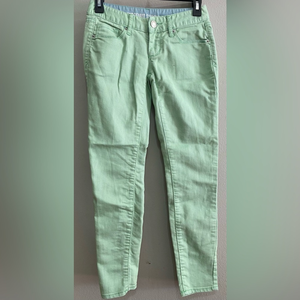 Mission Sipply & Co Mint Green Pants Ankle Skinny
